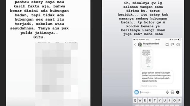 Insta Stories Bibi Ardiansyah (Instagram)