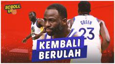 Berita video, scroll up kali ini membahas pemain Golden State Warriors, Draymond Green yang kembali mendapatkan sanksi dari NBA setelah memukul pemain Phoenix Suns.