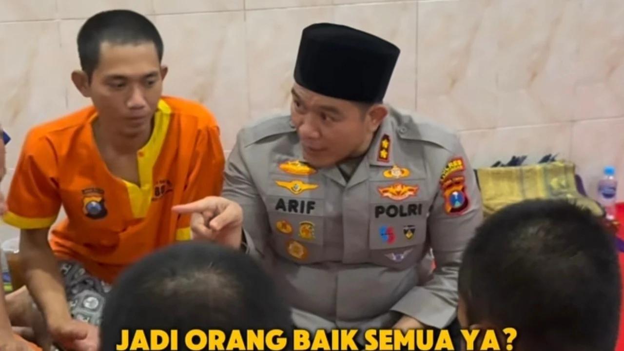 Kapolres Lamongan Bukber Tahanan