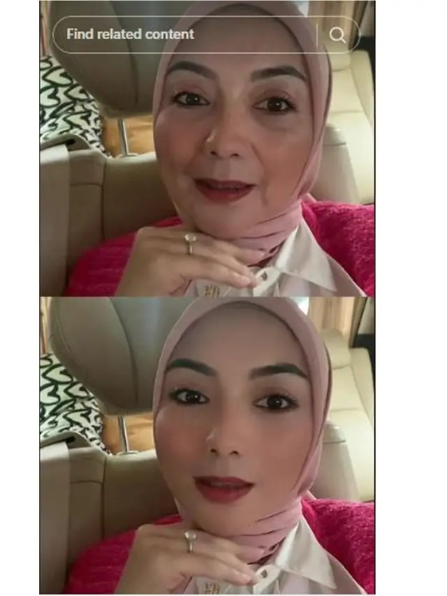 8 Artis Ikut Tren Filter Aged di TikTok, Indah Permatasari Disebut Mirip Ibunda