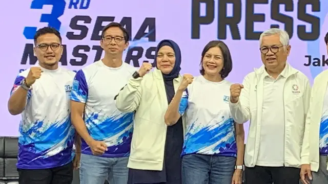 Bayu Adiwibowo Hadiri Prescon 3rd SEAA Masters Swimming Championships 2026