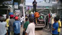 Kecelakaan dan Unjuk Rasa Warnai Kemacetan Jakarta Selasa Pagi