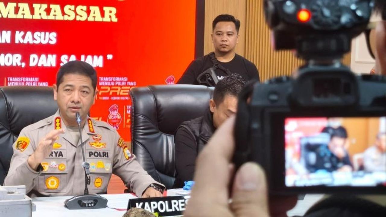 Polrestabes Makassar Sita 6 Kg Sabu, Selamatkan 36 Ribu Jiwa dari Jaringan Internasional