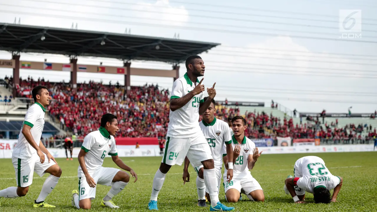 Gol Marinus Bawa Indonesia Unggul atas Timor Leste