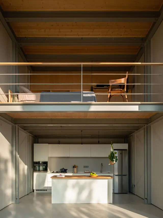 Model Rumah Kecil Sederhana dengan Void Dapur