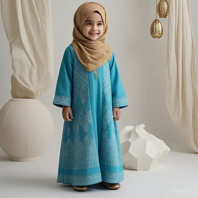 6 Model Baju Anak Perempuan Terbaru Muslim, Trendy untuk Berbagai Acara di 2025