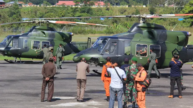 Pencarian Helikopter MI-17