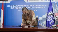 Surveyor Indonesia tandatangani kerja sama dengan Pertamina (dok: Humas)