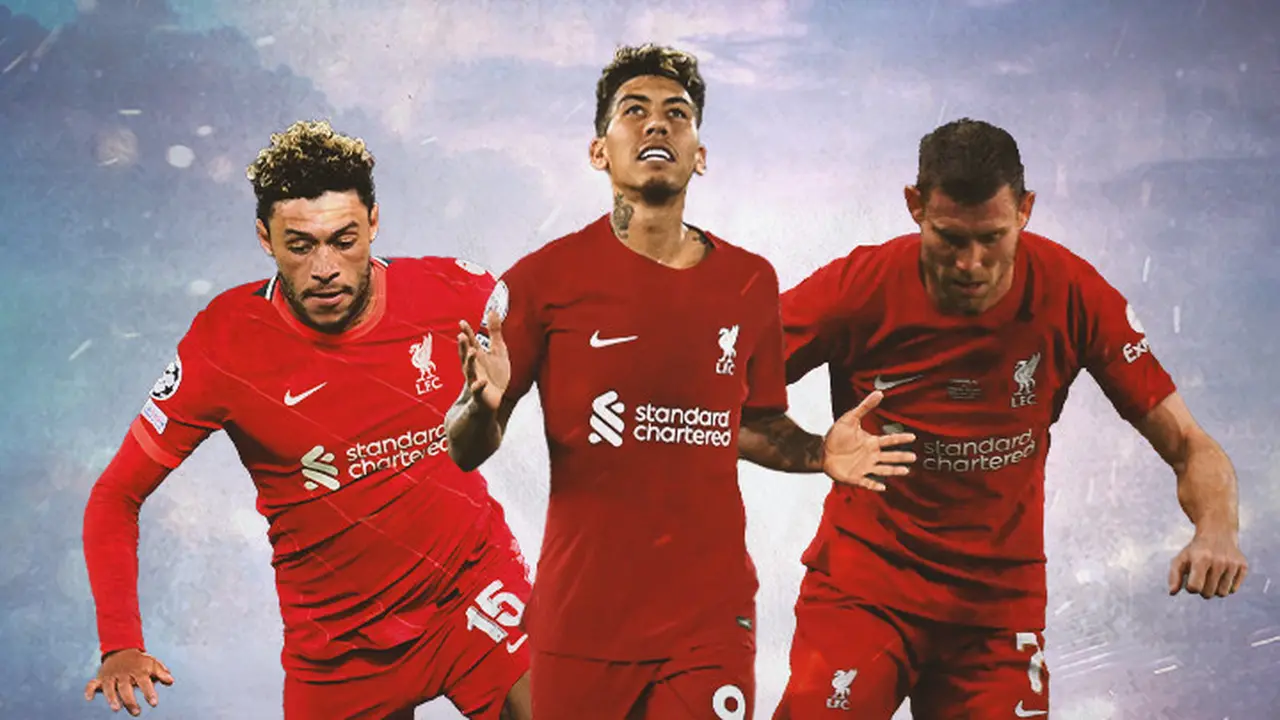 Ilustrasi - Roberto Firmino, James Milner, Alex Oxlade-Chamberlain