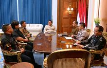 Bertemu Prabowo, Panglima Jilah Cerita Peladang Dayak Kerap Disalahkan soal Karhutla