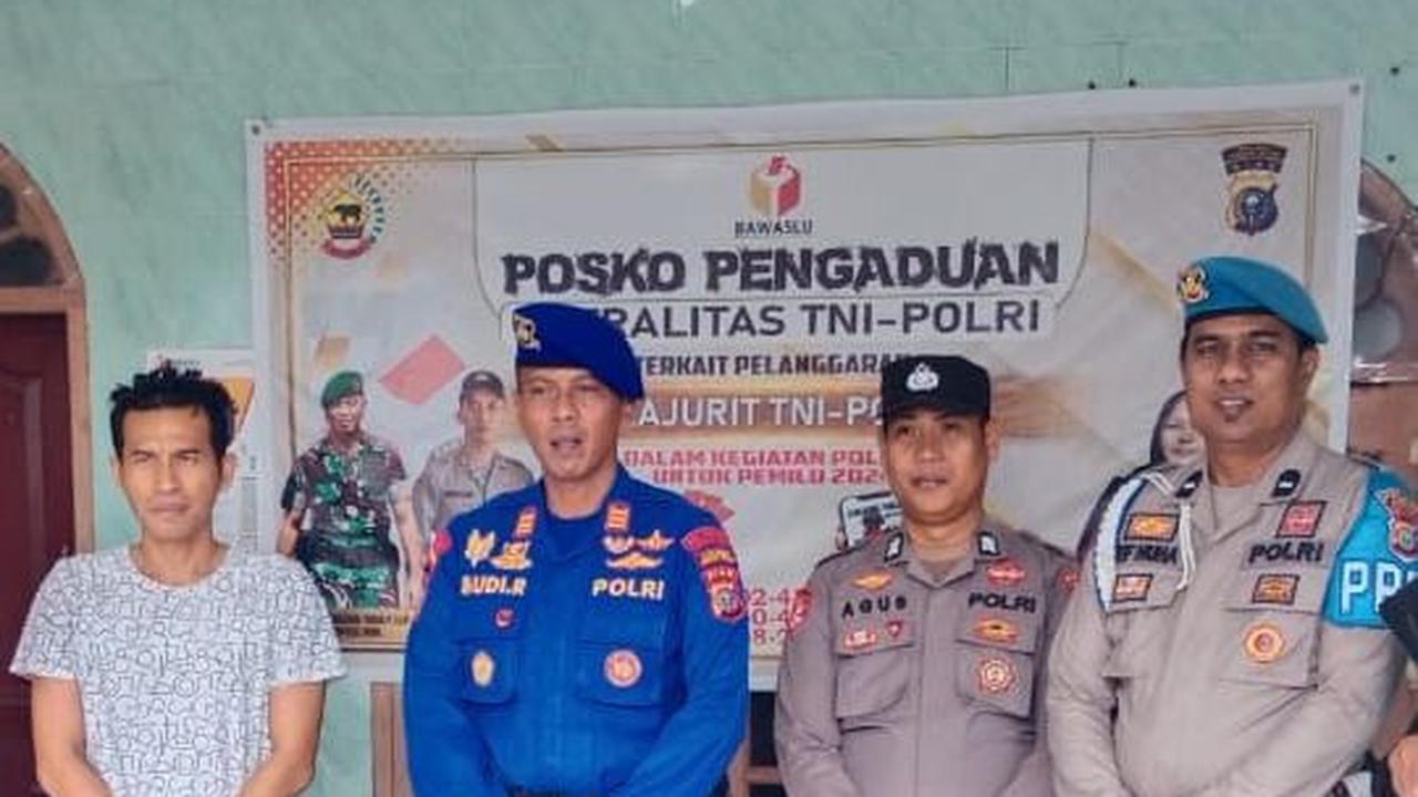 Pasca Pemilu, Polisi Siaga dan Sterilisasi Ruangan Kantor Bawaslu Rohil