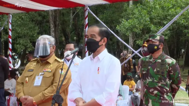 Jokowi ke Kendari ditemani Gubernur dan Ketua Kadin Sultra, Anton Timbang.