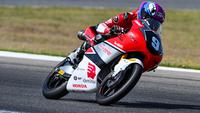 Veda Ega Pratama akan mentas pada putaran ketiga JuniorGP World Championship di Sirkuit Nevers Magny Cours, Perancis. (Astra Honda)