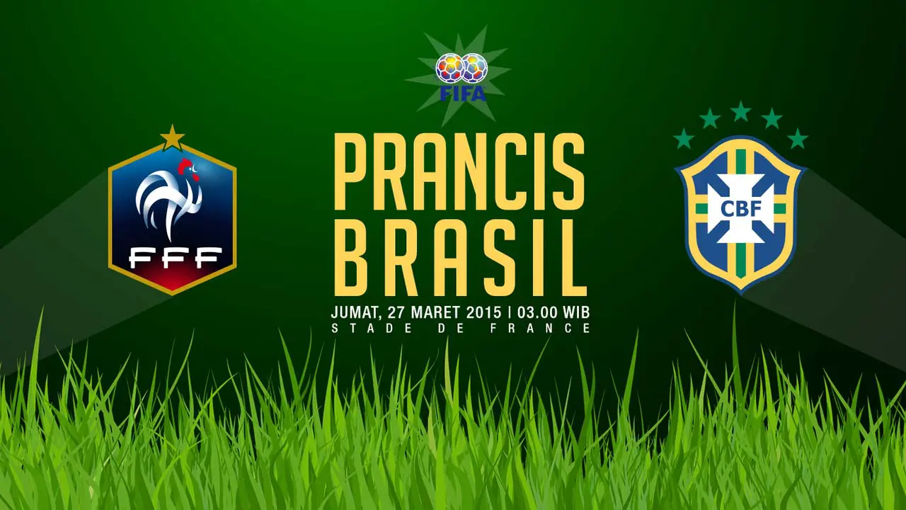 Brasil vs Prancis