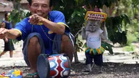 Aksi Terakhir 31 Topeng Monyet di Kantor Walikota Jaktim