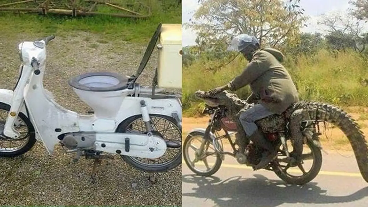 6 Jok Motor Absurd Ini Bikin Terhera-Heran, Netizen: Waduh!