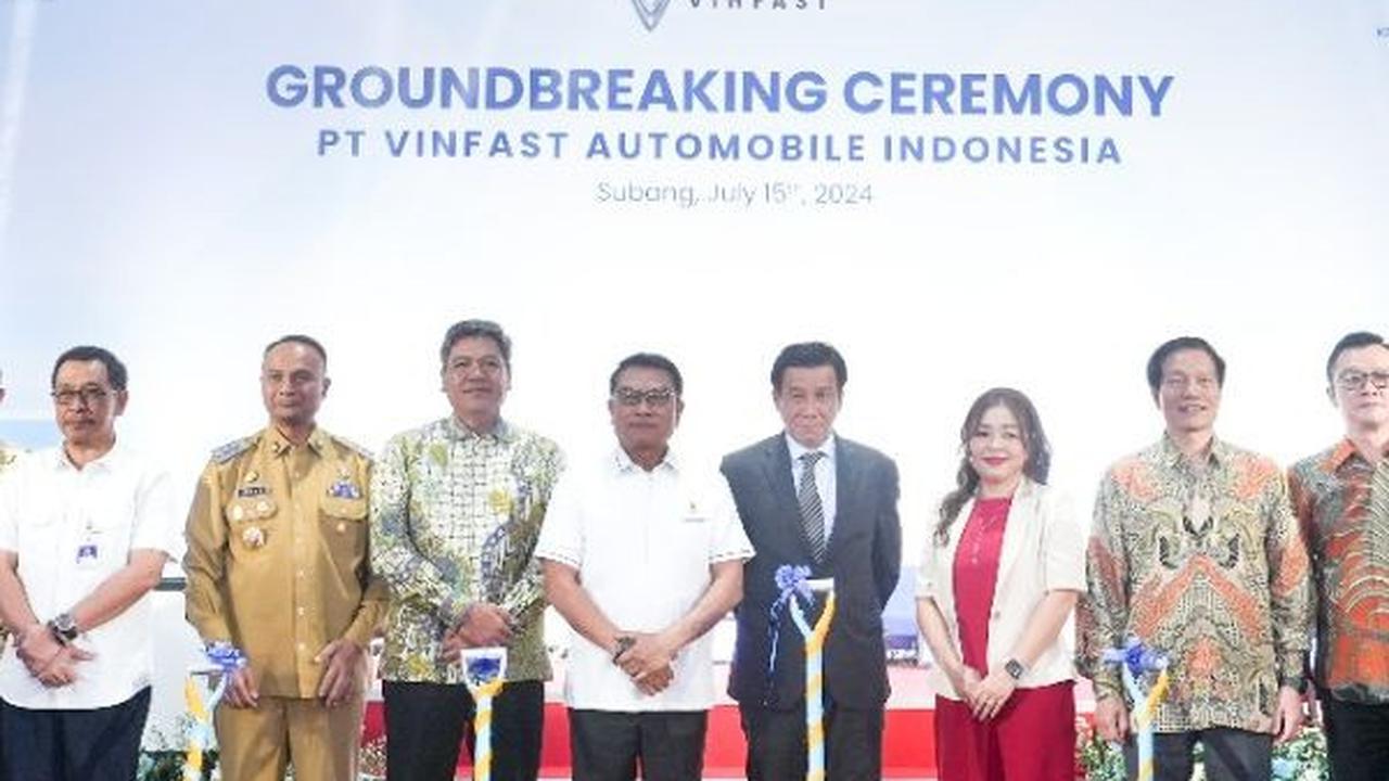 Pabrik VinFast di Subang memiliki kapasitas produksi yang besar