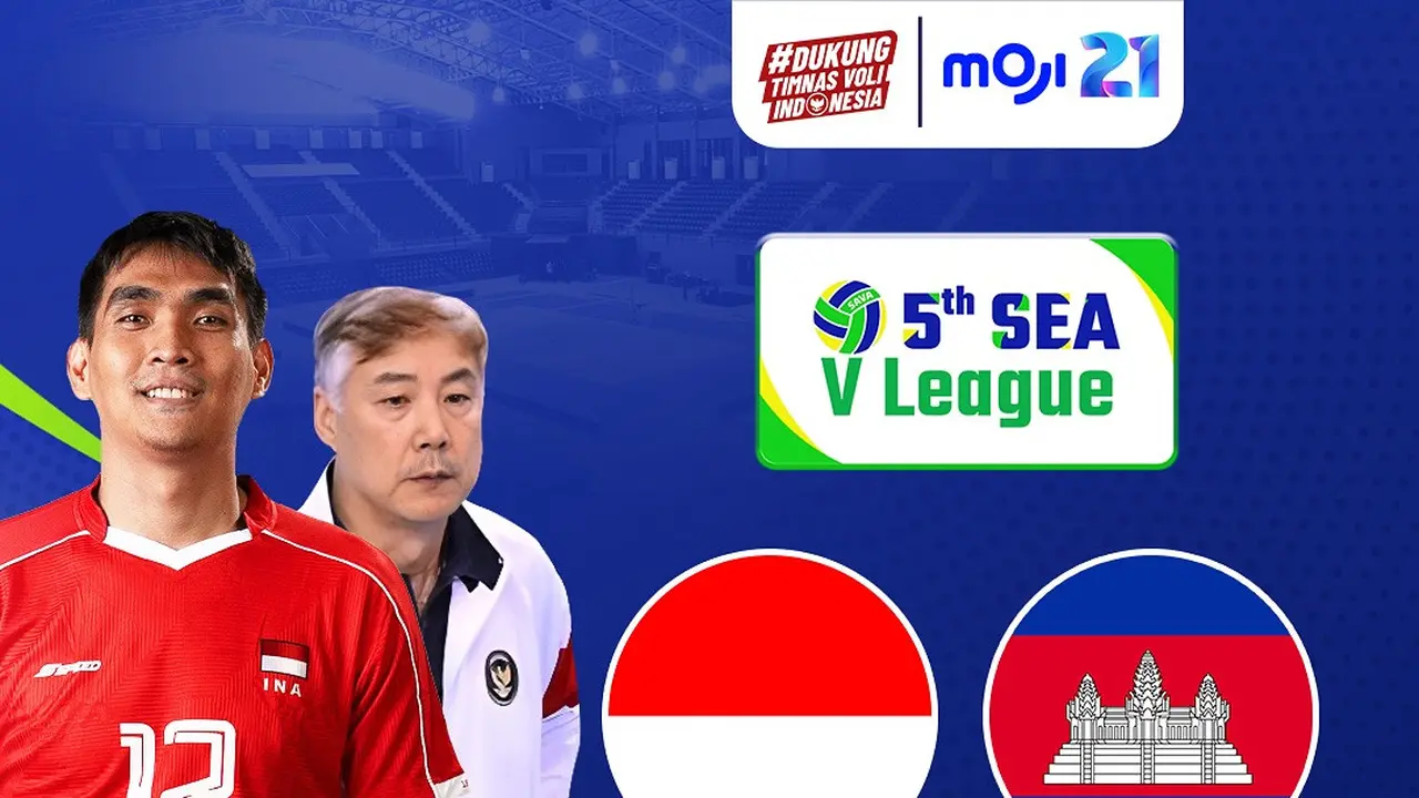 Timnas Voli Indonesia -  SEA V League 2025 - Bola Voli