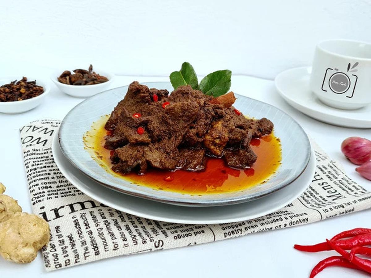 Ilustrasi Rendang Daging