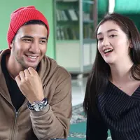 Selesai syuting, Ranty Maria dan Ammar Zoni senang kunjungi anak-anak panti asuhan.