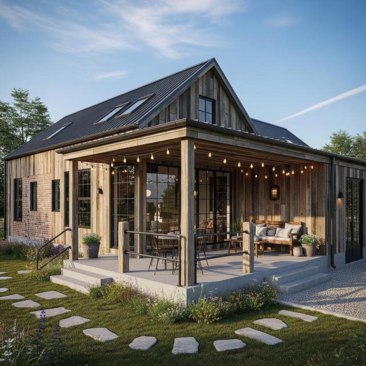 7 Model Rumah Desa Lahan Hook dengan Teras Sudut, Inspirasi Hunian Fungsional dan Estetik