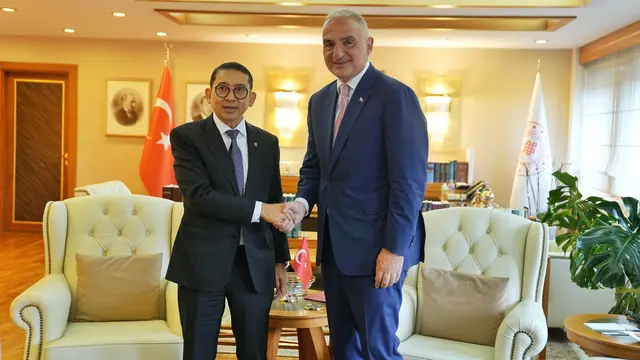 Menteri Kebudayaan RI, Fadli Zon Teken Kerja Sama dengan Menteri Kebudayaan dan Pariwisata Turki, Mehmet Nuri Ersoy