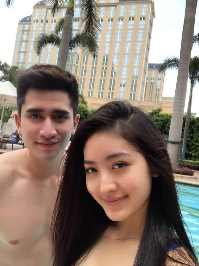 Natasha Wilona dan Verrel Bramasta