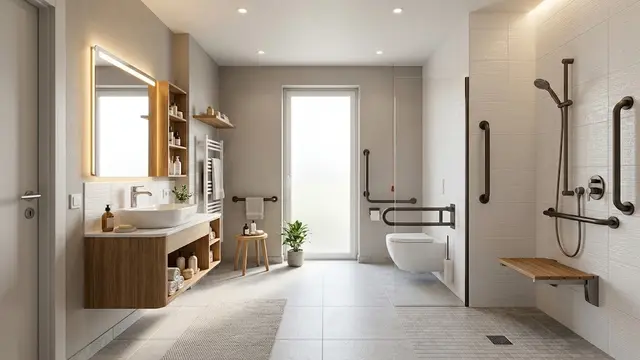 Ide Kamar Mandi yang Ramah Lansia
