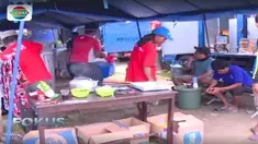 Jumlah pengungsi Gunung Agung terbanyak berada di Kabupaten Karangasem yang mencapai sekitar 50 ribuan orang. 