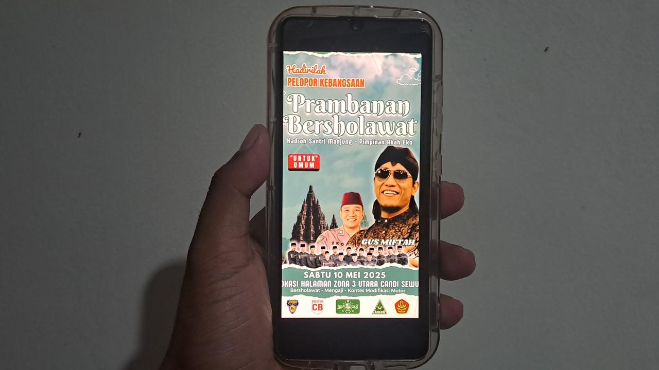 Sempat Viral di Medsos, Panitia Prambanan Bersholawat Pindah Lokasi dan Ganti Nama Acara