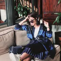 Fashion influencer ini selalu punya banyak cara untuk tampil unik di setiap kesempatan. (Sumber foto: ayladimitri/instagram)