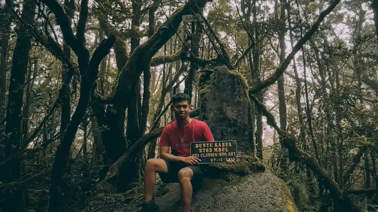Gunung Buntu Karua di Tana Toraja Sulawesi Selatan