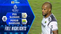 Berita Video, Highlights BRI Liga 1 2022/2023 Pekan Kelima antara Persib Bandung Vs PSS Sleman pada Jumat (19/8/2022)