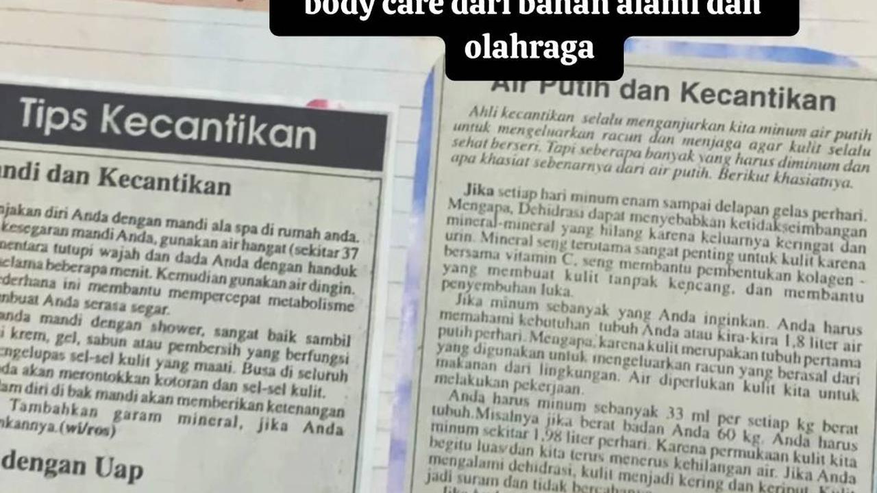 Berisi Potongan Koran yang Ditempel, Momen Wanita Temui Buku Lawas Milik Ibunya di Tahun 1980 Ini Curi Perhatian