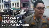 Ledakan di Pertokoan, 20 Ruko Hancur