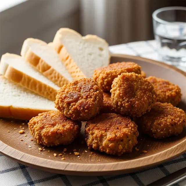 Nugget dari Ayam Goreng Sisa (Gemini AI)