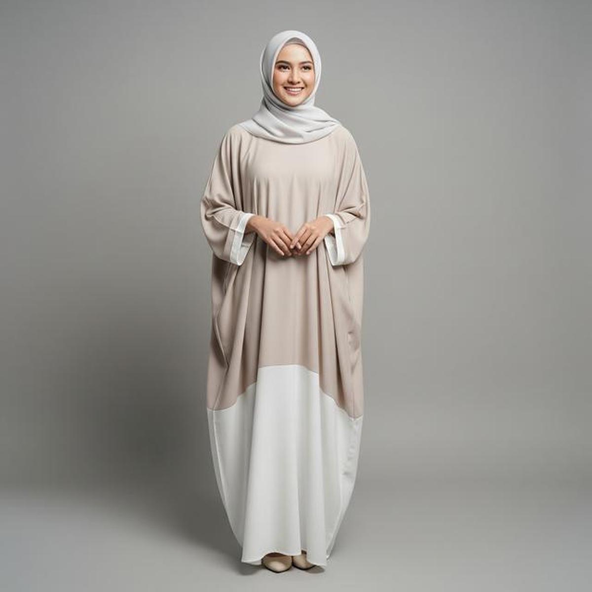10 Model Gamis Beige &amp; Putih Minimalis untuk Ramadan 2026