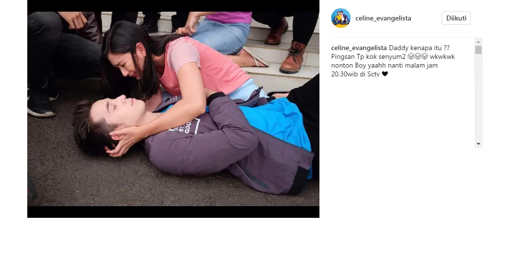Stefan William beradegan dengan Jessica Mila (Foto: Instagram)