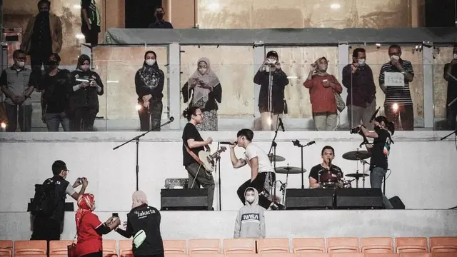 Nidji. (Foto: Dok. Instagram @aniesbaswedan)