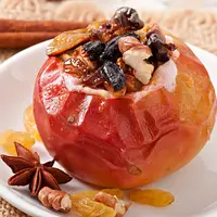 Ilustrasi cinnamon baked apples./copyright freepik.com/timolina
