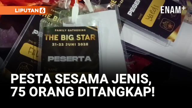Penggerebekan Pesta Sesama Jenis di Puncak Bogor