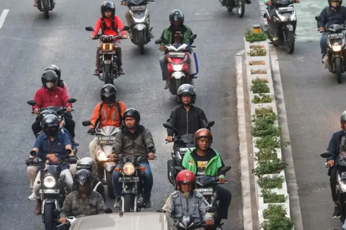 Ganjil genap di Jakarta.