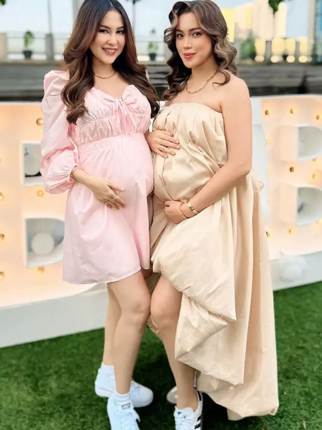 Vicy Melanie  di Gender Reveal Jessica Iskandar.