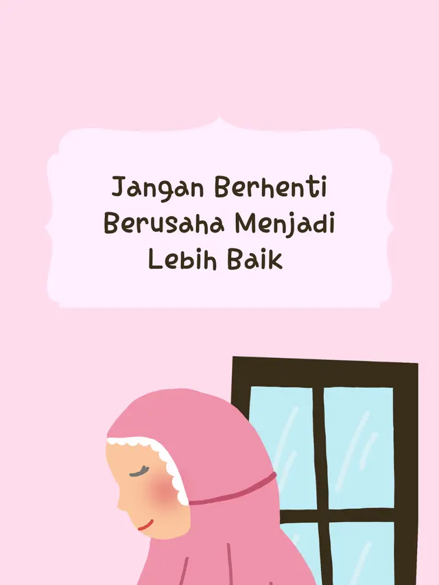 Gambar Perempuan Hijab Kartun dan Pesan-Pesan tentang Kebaikan
