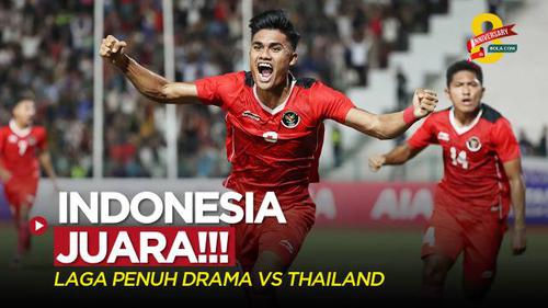 VIDEO: Highlights Laga Penuh Drama Final SEA Games 2023, Timnas Indonesia U-22 Juara setelah Lumat Thailand 5-2!