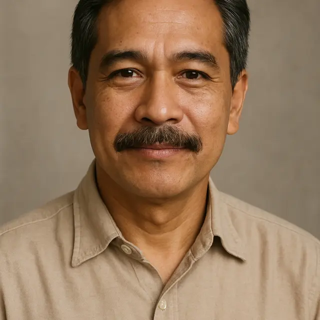 Model Kumis untuk Pria Usia 50 Tahun/Ilustrasi gambar oleh AI