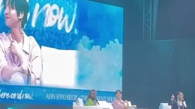 Fan meeting Ahn Hyo Seop di Indonesia (Foto: Tangkapan Layar Instagram Mecima Pro)