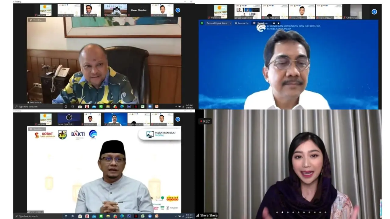 Pesantren kilat digital ramadan menghadirkan sejumlah tokoh nasional. (IST)