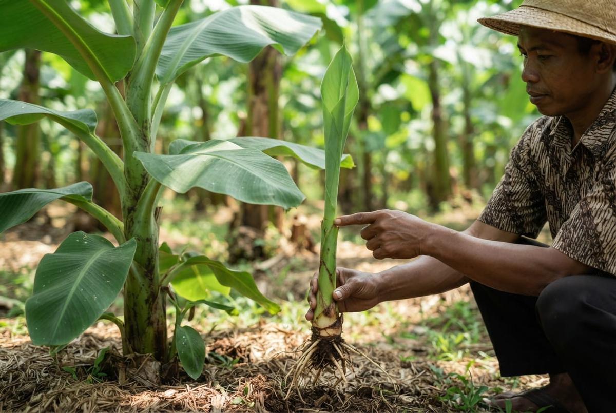 Cara Memilih Pohon Pisang yang Produktif
