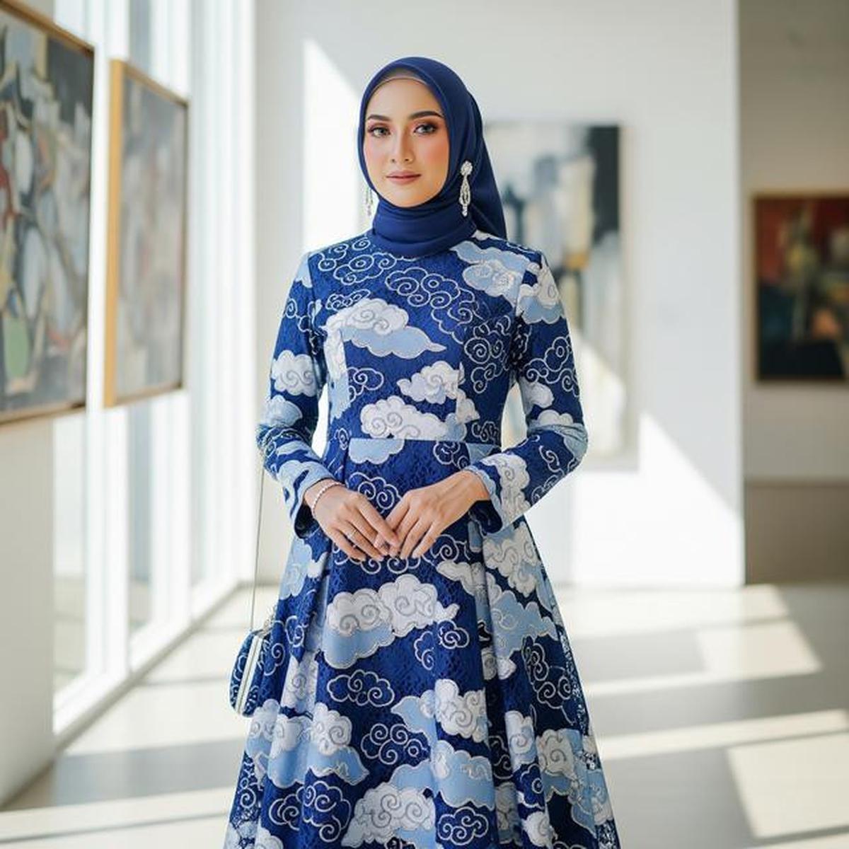 10 Model Gamis Batik Brokat Kekinian untuk Tren 2026 dengan Desain Terbaru